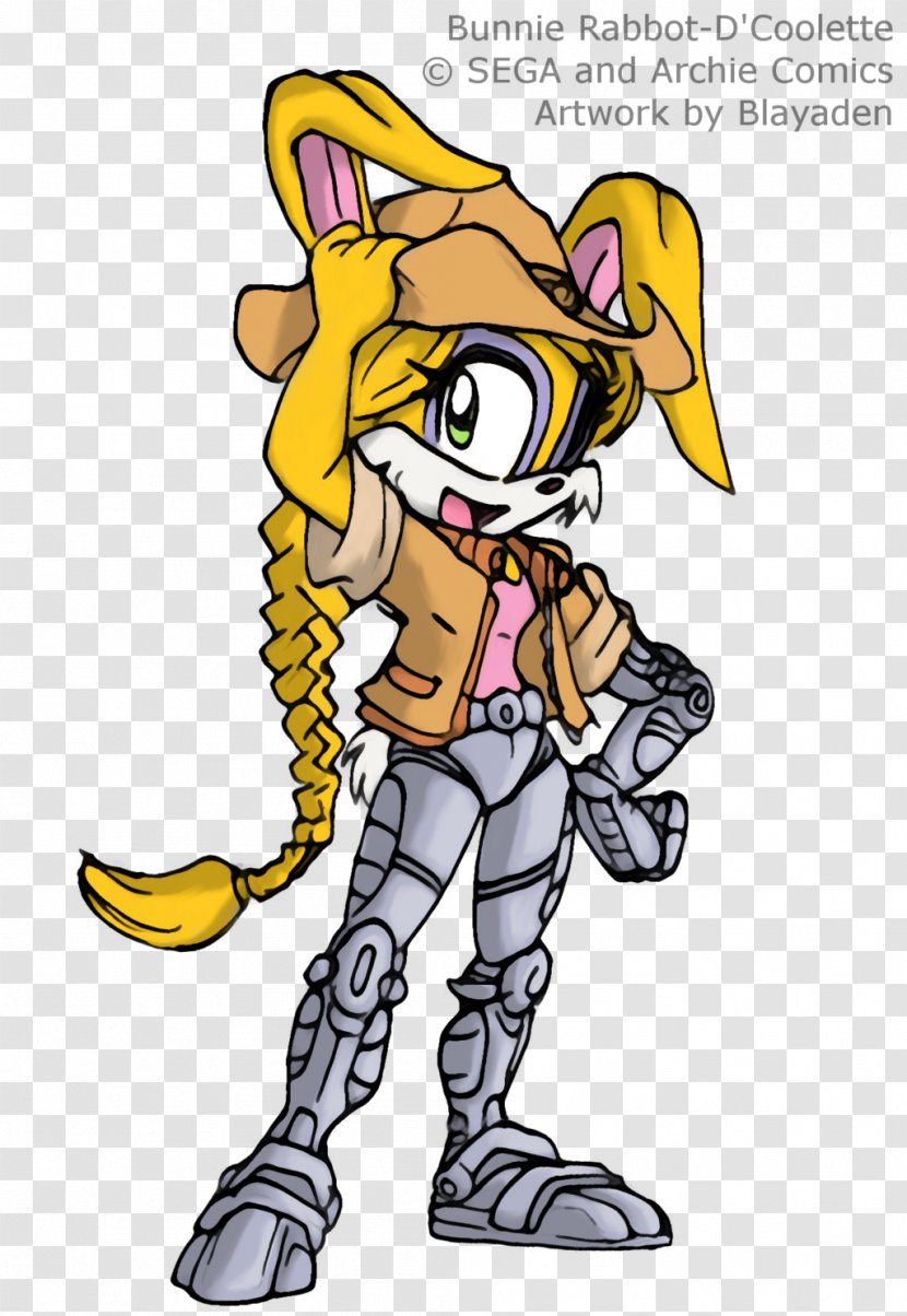 Sonic The Hedgehog Princess Sally Acorn Bunnie Rabbot Metal Doctor Eggman - Fan Art Transparent PNG