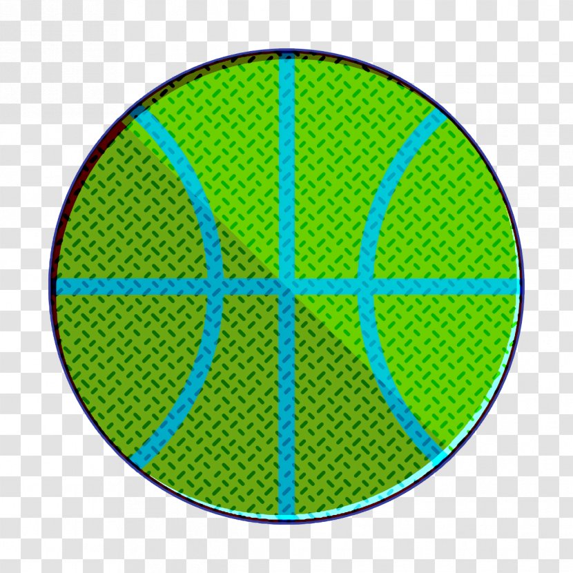 Education Elements Icon Basketball - Green Transparent PNG