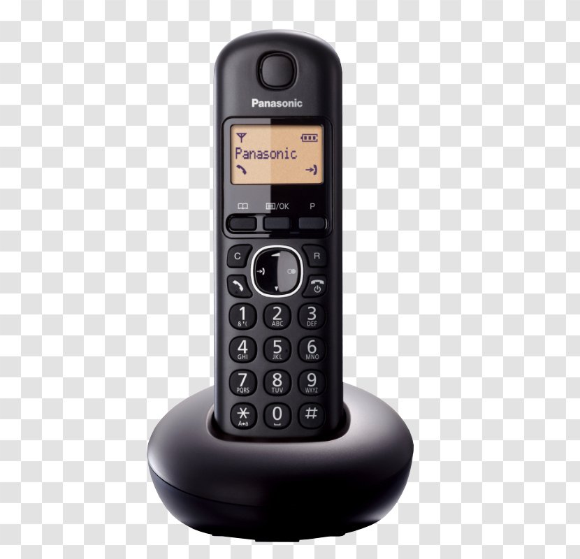Digital Enhanced Cordless Telecommunications Telephone Panasonic KX-TG1611SPH - Consumer 2 Hs 16 Lcd Phone Transparent PNG