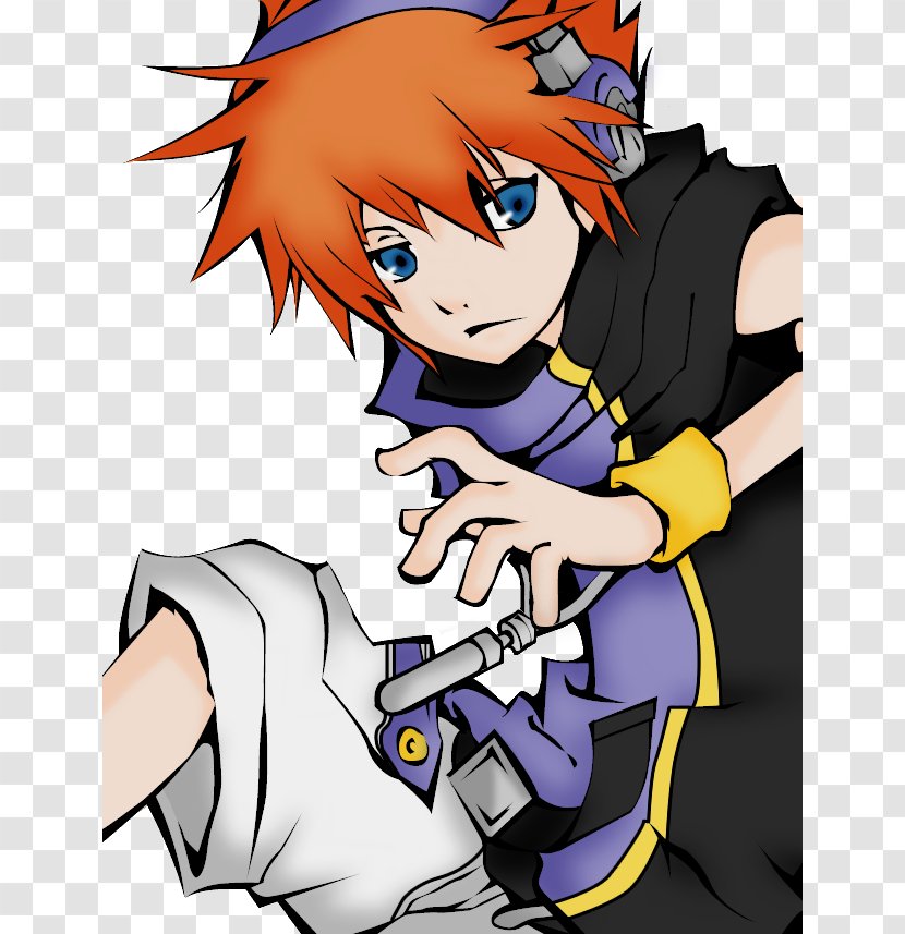 The World Ends With You Kingdom Hearts II DeviantArt Fan Art - Frame - Watercolor Transparent PNG