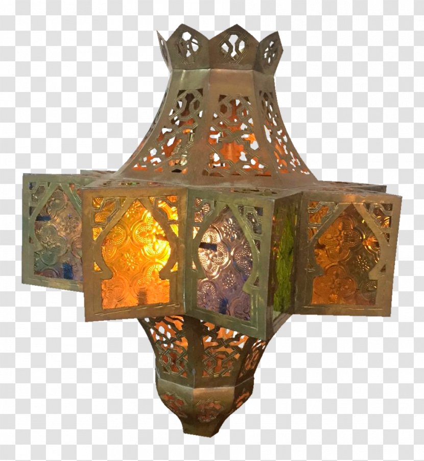 Light Fixture Pendant Lantern Lighting - Electric - Brass Lamp Transparent PNG