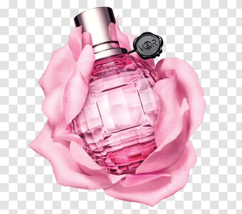 Viktor&Rolf Perfume Eau De Toilette Cosmetics Fashion - Flower - Of Flowers Transparent PNG