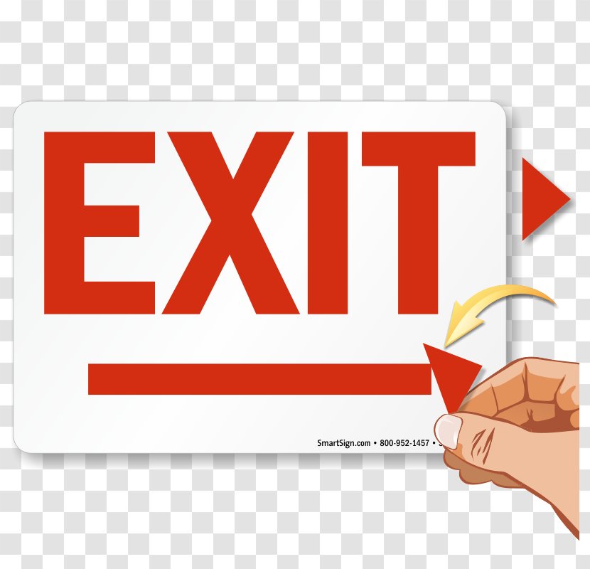 Exit Sign Emergency Fire Escape Blanket Safety - Protection Transparent PNG