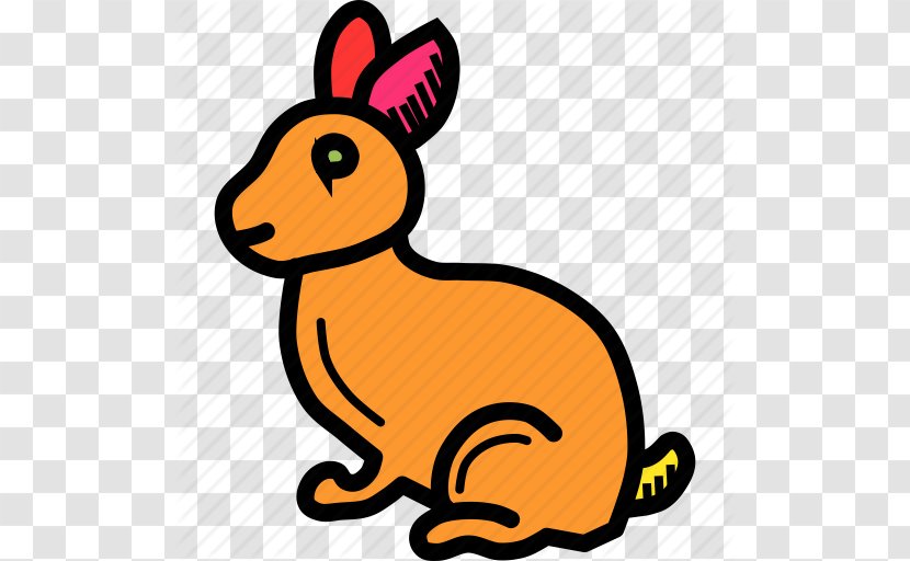 The Noun Project Icon - Tail - Cartoon Rabbit Transparent PNG