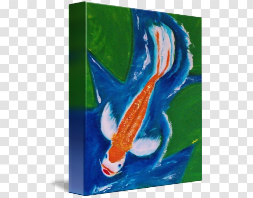Painting Koi Acrylic Paint Modern Art - Fish Transparent PNG
