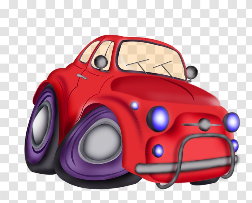 Cartoon Clip Art Image Vector Graphics - Transport - Car Transparent PNG