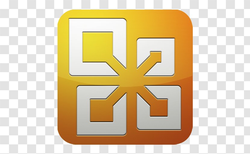 Microsoft Office - Orange - Icon Transparent PNG