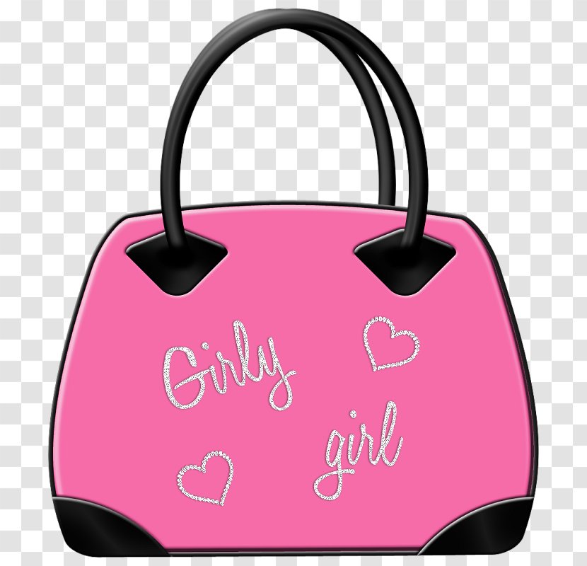 Handbag Paper Clip Art - Magenta - Pink Bag Transparent PNG