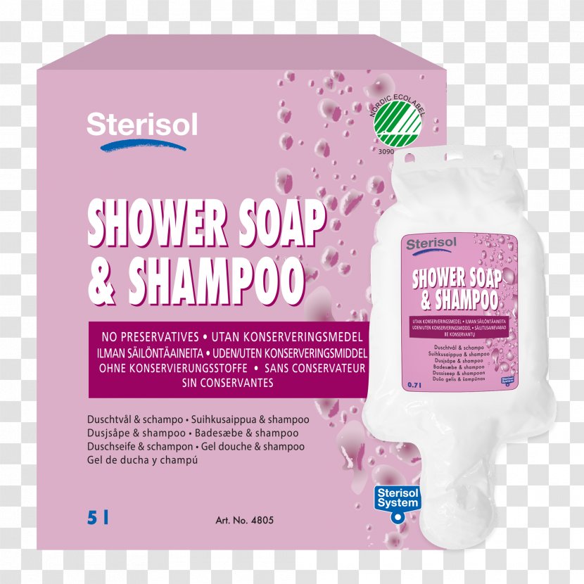 Sterisol Soap Shampoo Shower Skin Care - Beautym Transparent PNG