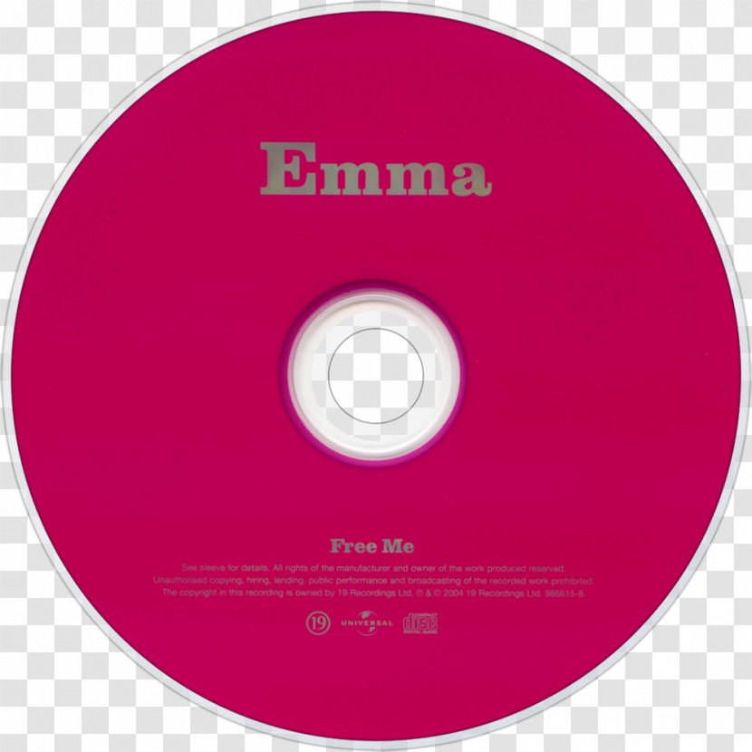 Compact Disc Maybe Free Me United Kingdom CD Single - Dvd - Emma Bunton Transparent PNG
