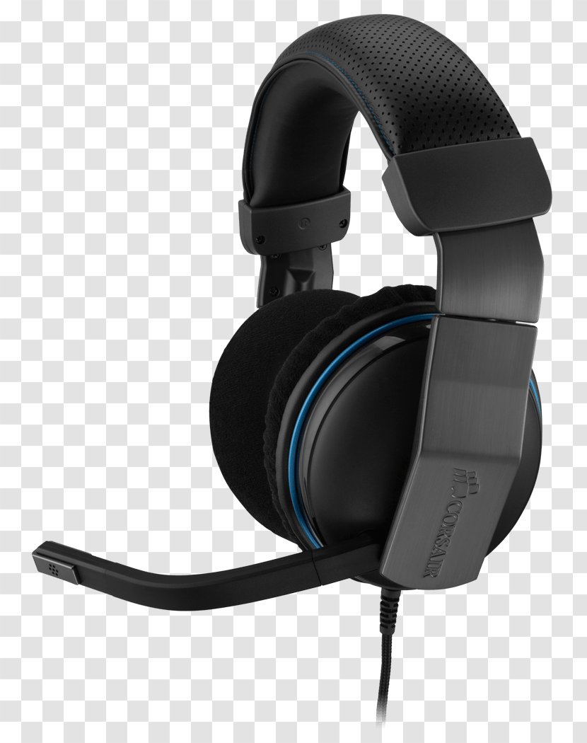 CORSAIR Vengeance 1500 Dolby 7.1 USB Gaming Headset Surround Sound Headphones Corsair Components Transparent PNG