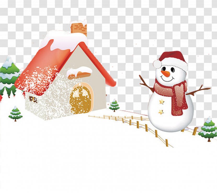 Christmas Ornament Snowman - Winter Housing Transparent PNG