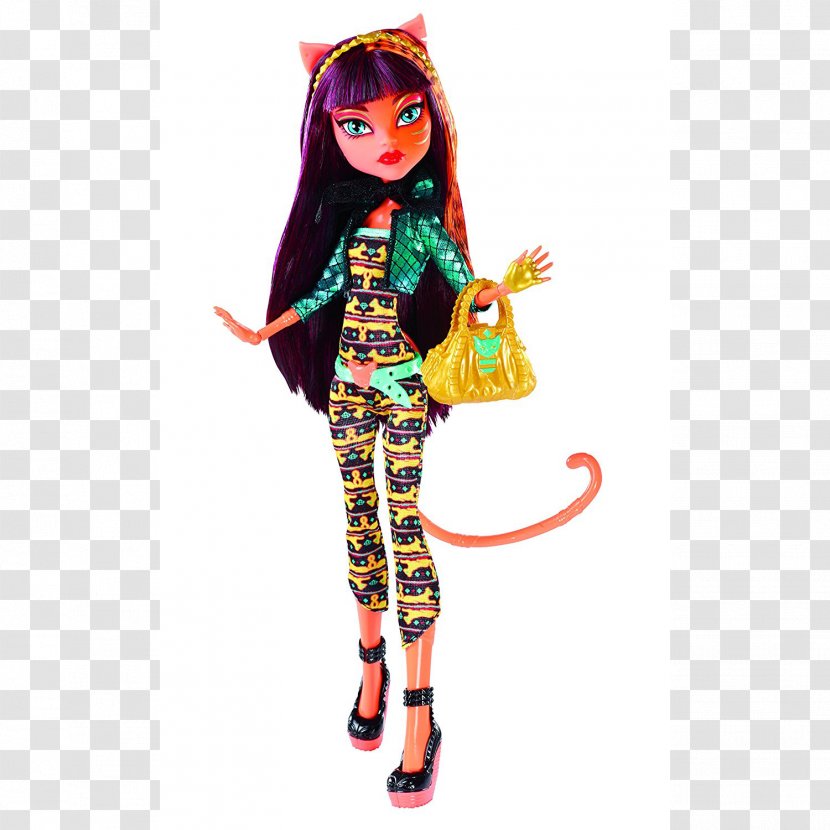 Monster High Cleo De Nile (1、クラシック) - Mattel Freaky Fusion - MONSTER Clawvenus Doll【楽天海外直送】(1, CLASSIC)MONSTER Doll FusionDoll Transparent PNG