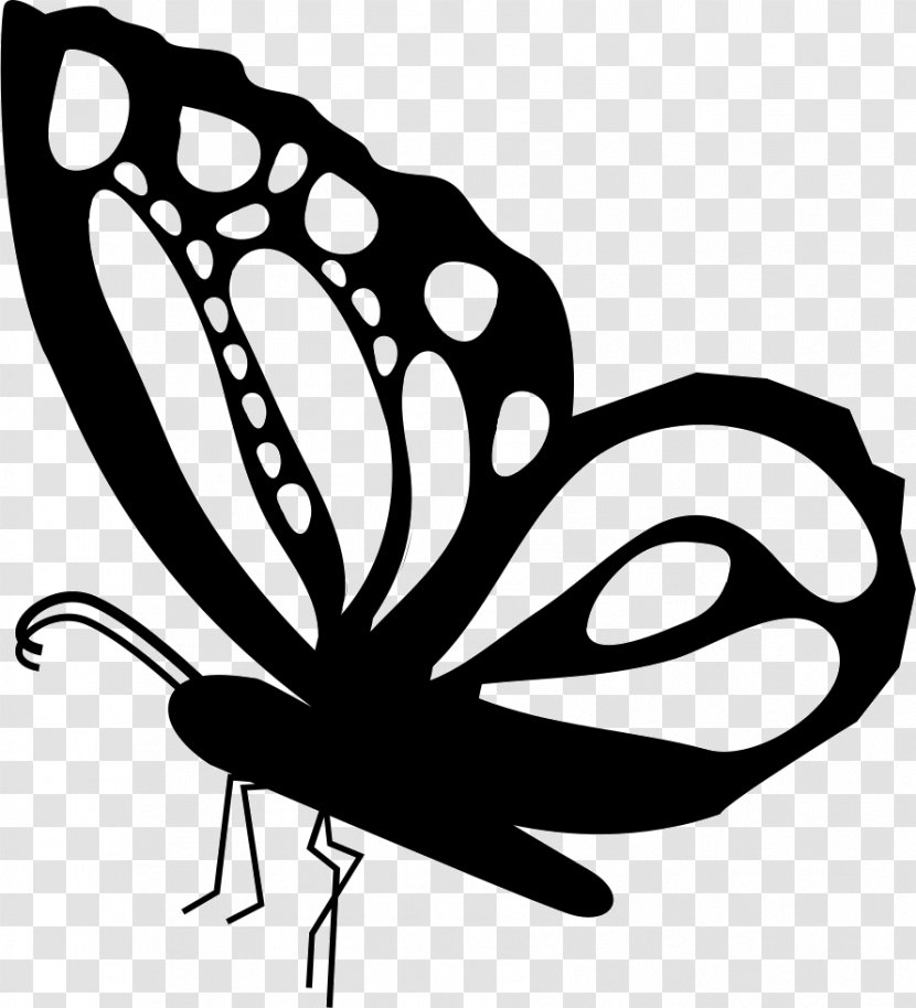 Monarch Butterfly Insect Drawing Clip Art - Artwork - Handsome Vector Transparent PNG