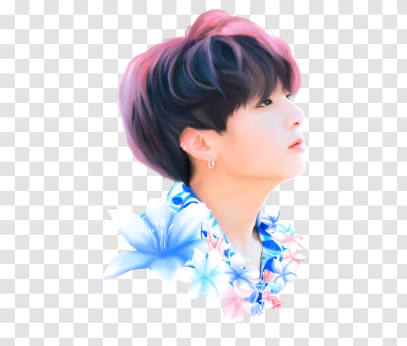 Jungkook BTS Fan Art Drawing K-pop - Silhouette Transparent PNG