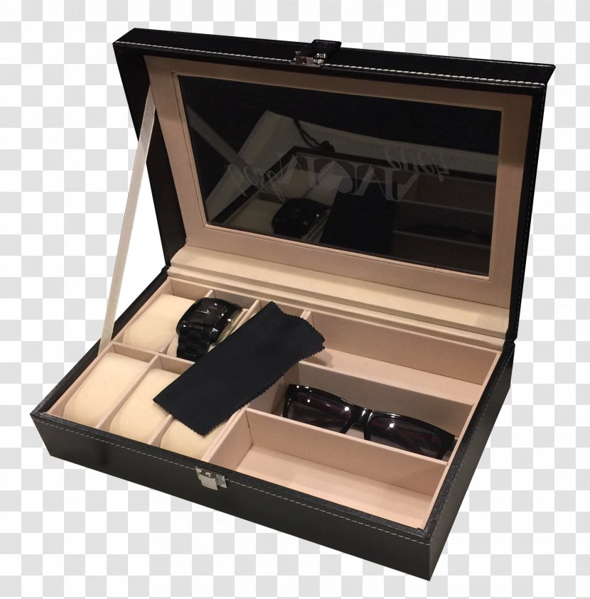 Box Watch Sunglasses Display Case - Jewellery Transparent PNG