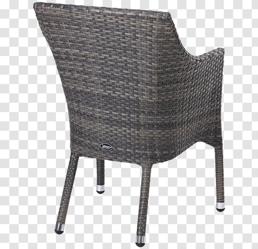 Chair Wicker Armrest Garden Furniture Transparent PNG