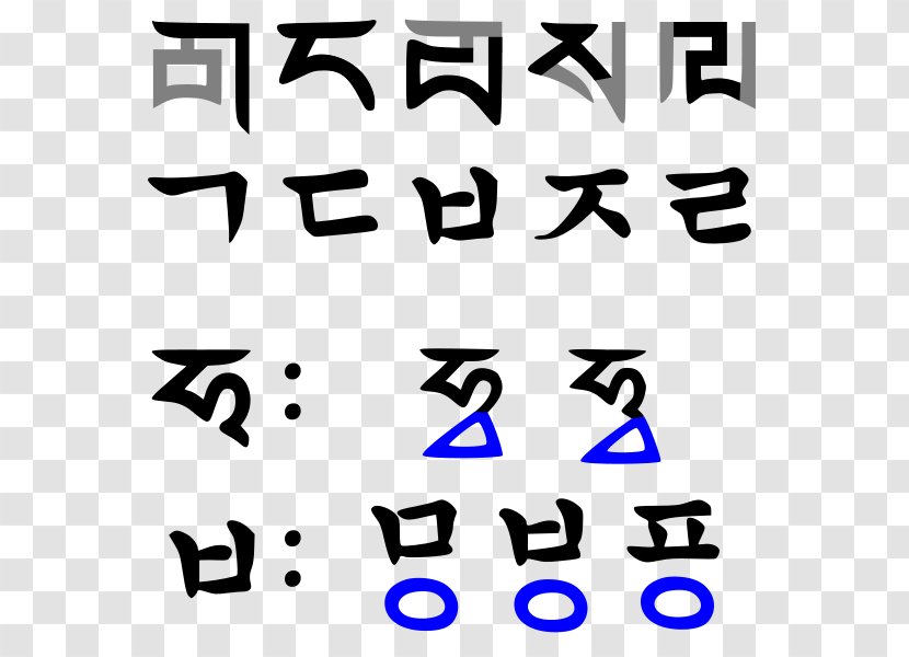 Hangul Day 'Phags-pa Script Letter Alphabet - White - English D I W A L Transparent PNG