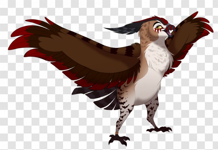 Vulture Beak Feather Character - Galliformes Transparent PNG