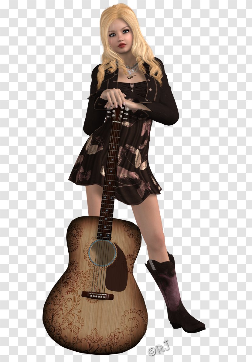 Guitar Costume - Plucked String Instruments Transparent PNG