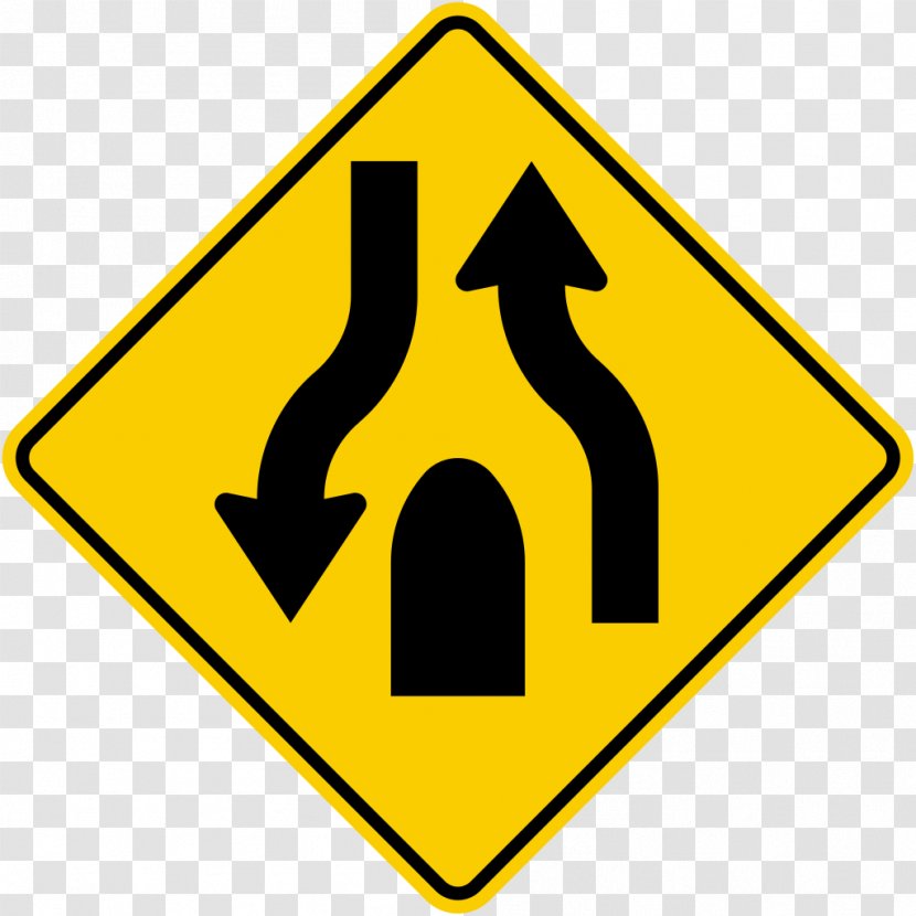 Traffic Sign One-way Driving Test Road - Department Of Motor Vehicles - Highway Signs Transparent PNG