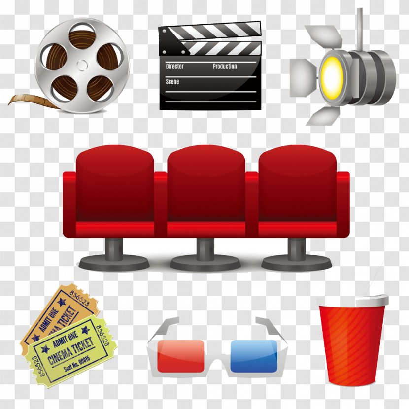 Cinema Film Stock Photography Illustration - Royalty Free - Movies And Seat Transparent PNG