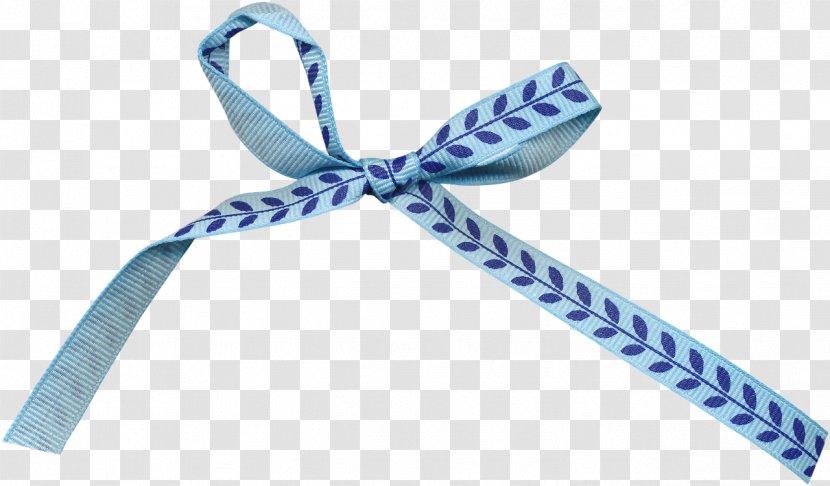 Ribbon Blue Butterfly - Shoelace Knot - Bow Transparent PNG