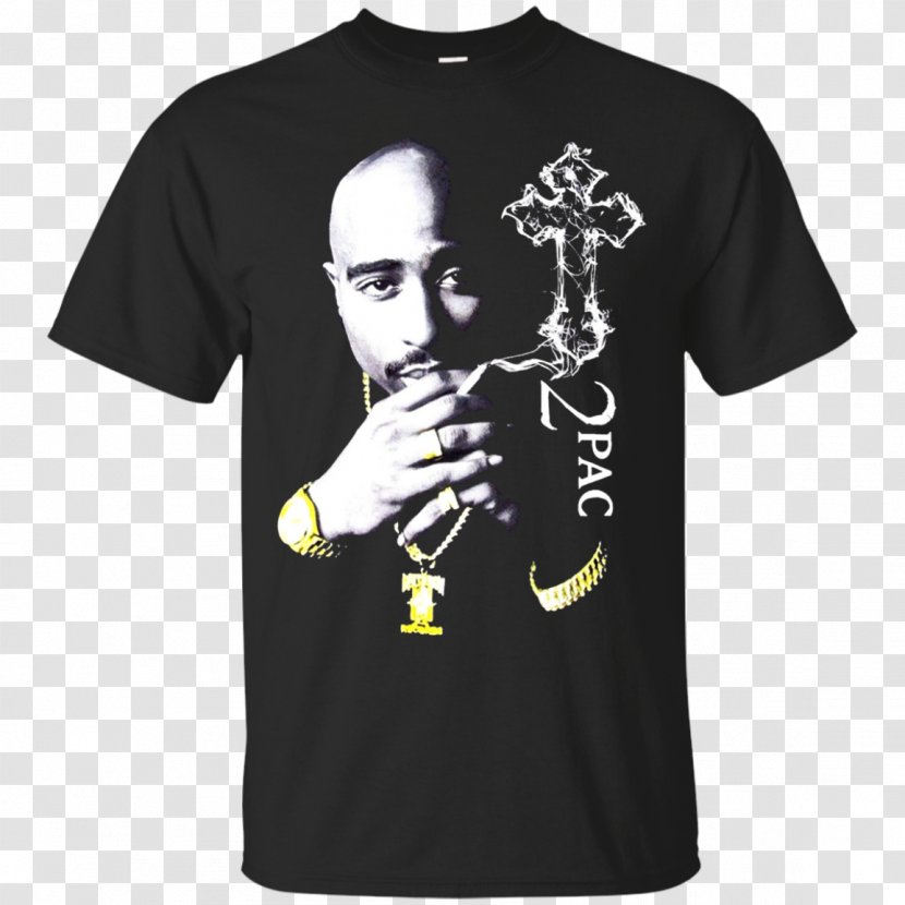 Tupac Shakur T-shirt Hoodie Clothing - Cartoon - Thug Life Transparent PNG