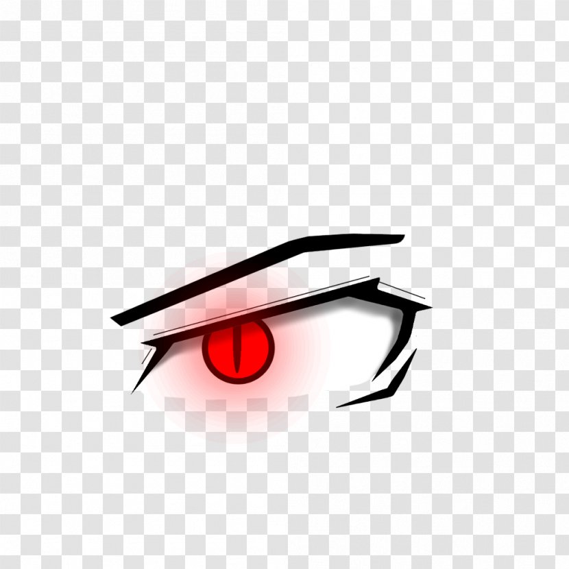 Red Eye Skin Hair - Eyes Transparent PNG