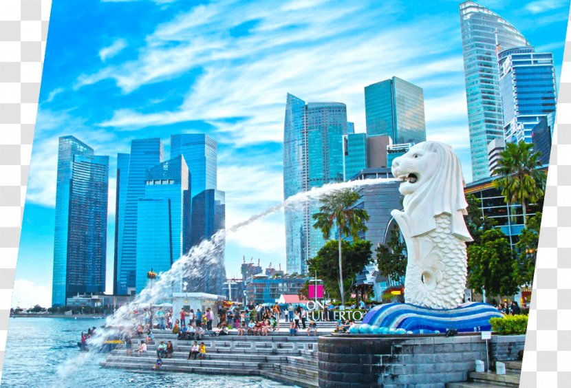 Merlion Park Kuta Travel Package Tour - Singapore Transparent PNG