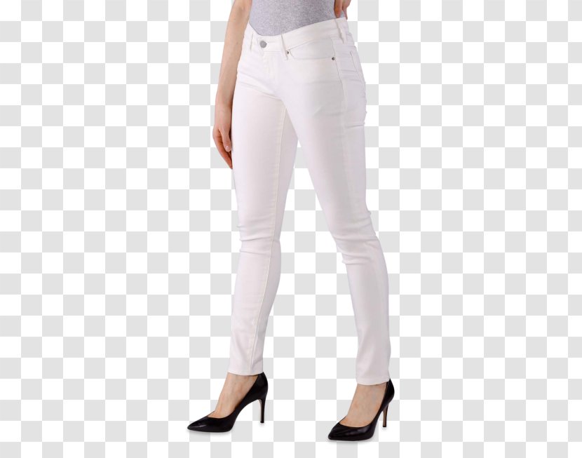 Jeans Denim Waist Leggings - Trousers - Woman Wash G Transparent PNG