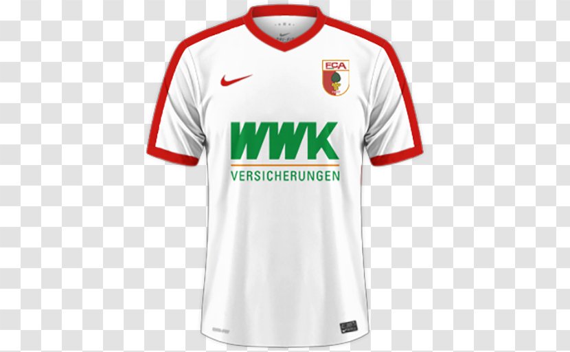 Sports Fan Jersey Bundesliga Football FC Augsburg Dream League Soccer - T Shirt - Germany 1969 Transparent PNG