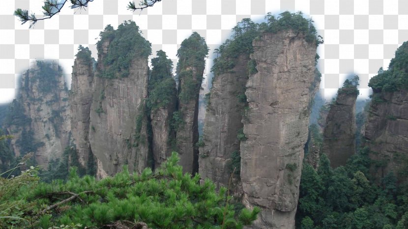 Zhangjiajie National Forest Park Yongding District U067eu0627u0631u06a9 U062cu0646u06afu0644u06cc Wallpaper - Sky - Fourteen Transparent PNG