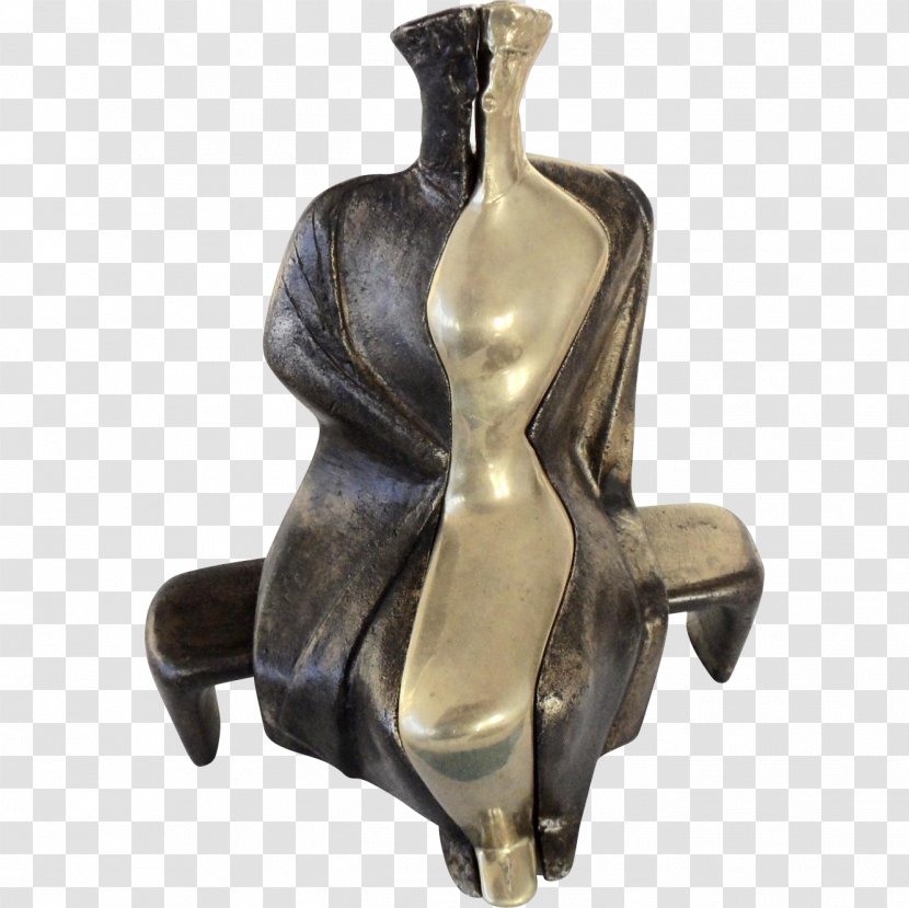 Bronze Sculpture 01504 - Figurine - SCULPTURE TOP VIEW Transparent PNG