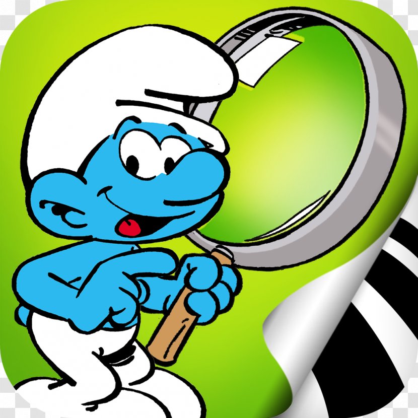 Brainy Smurf Hefty Smurfs' Village De Smurfen - Smile - Smurfs Phone Transparent PNG