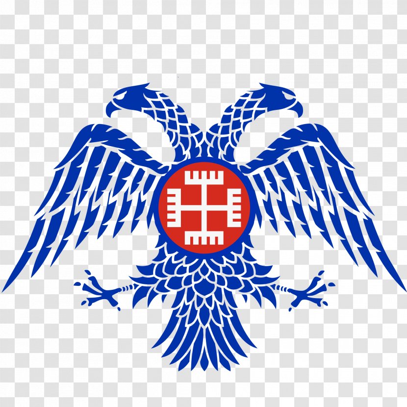 Byzantine Empire Palaiologos Double-headed Eagle Coat Of Arms Blazon - Rum Transparent PNG