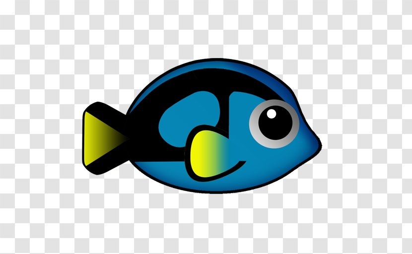 Clip Art Fish Smiley - Yellow - Mad Squirrel Games Transparent PNG