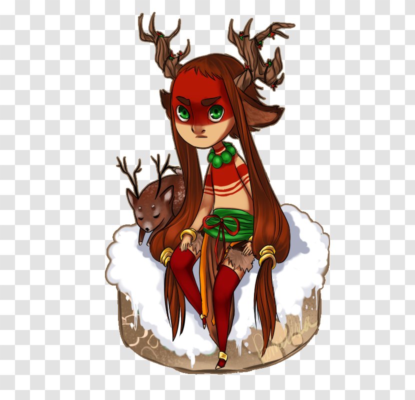 Reindeer DeviantArt Santa Claus Puppy - Secret Transparent PNG