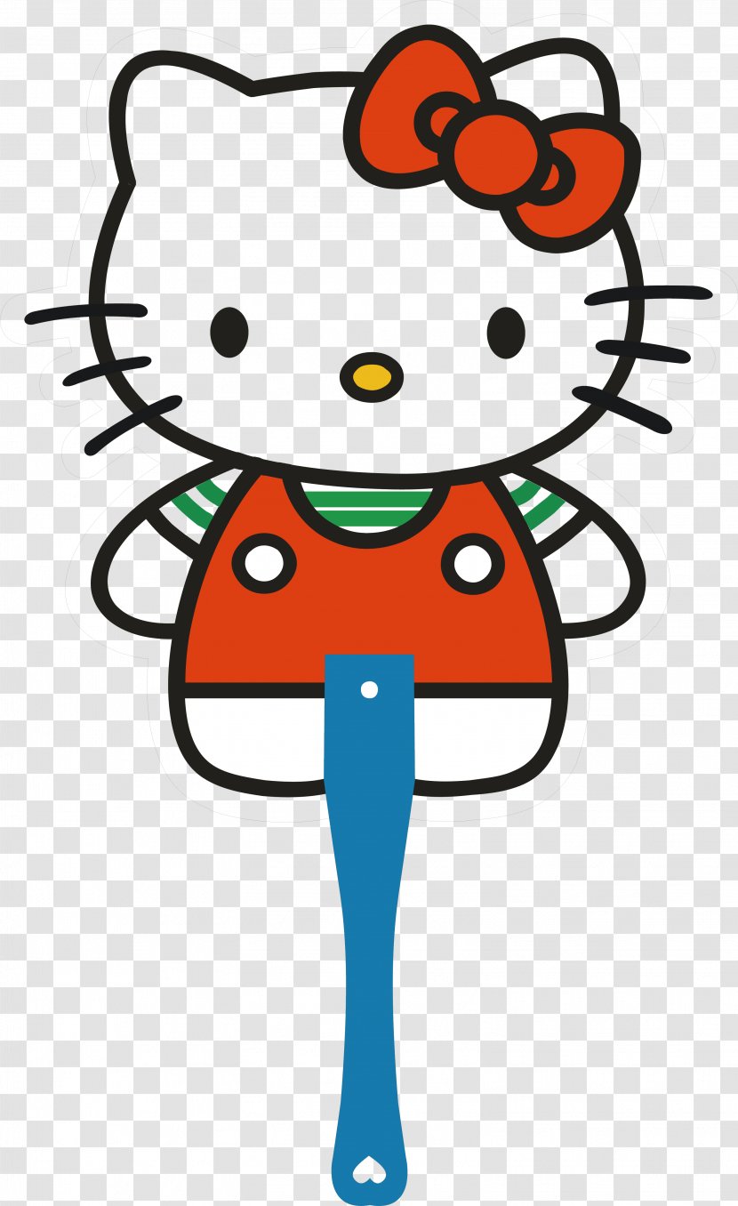 Hello Kitty Character Clip Art - Heart - Cartoon Shape Fan Transparent PNG
