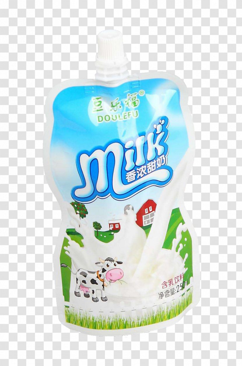 Milk Plastic Bag Paper Packaging And Labeling - Self Support For Packing Transparent PNG