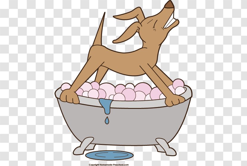 Dog Grooming Puppy Bathing Clip Art - Arm - Refusing Cliparts Transparent PNG