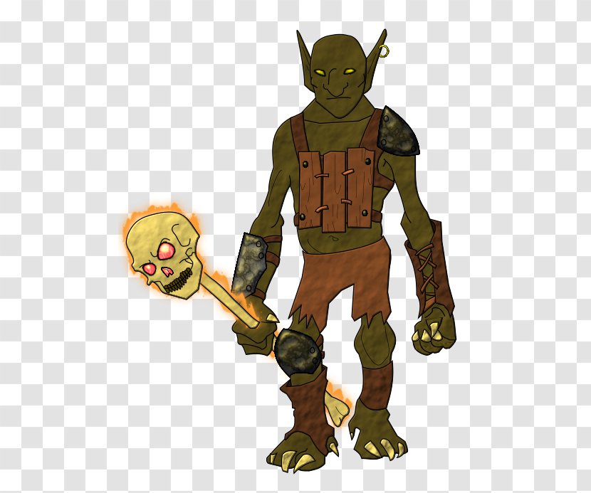 Goblin Orc Troll Clip Art - Fictional Character - Hobgoblin Transparent PNG