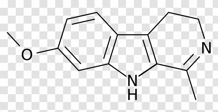 Formaldehyde Molecule Alkaloid Chemistry Carbazole - Silhouette - Betacarboline Transparent PNG