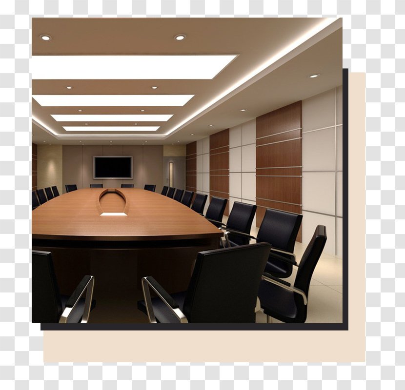 Conference Centre Office Interior Design Services Meeting - Table Transparent PNG