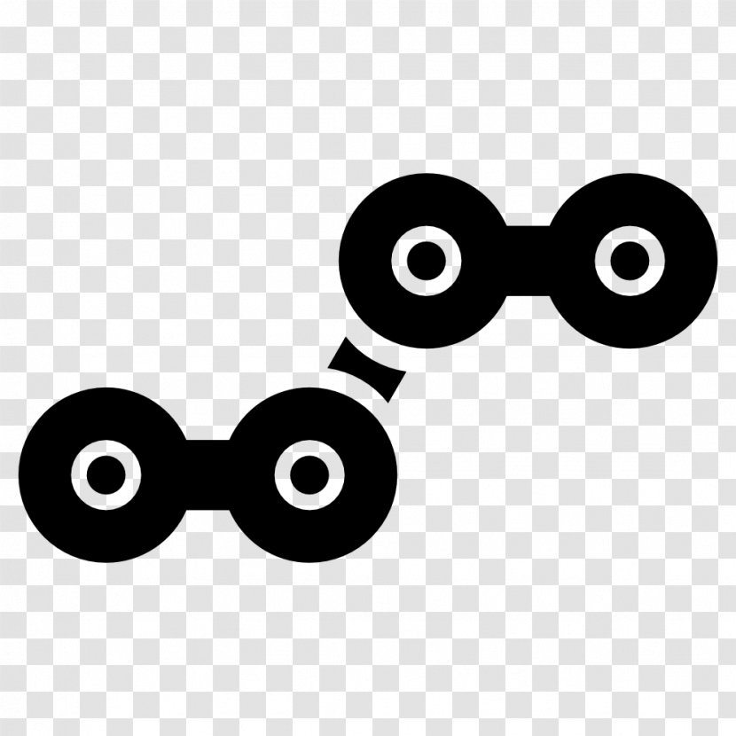 Bicycle Chain Cycling Clip Art - Black And White - Cliparts Transparent PNG