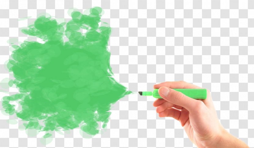 Drawing Photography Royalty-free Illustration - Hand - Green Inkjet Graffiti Transparent PNG