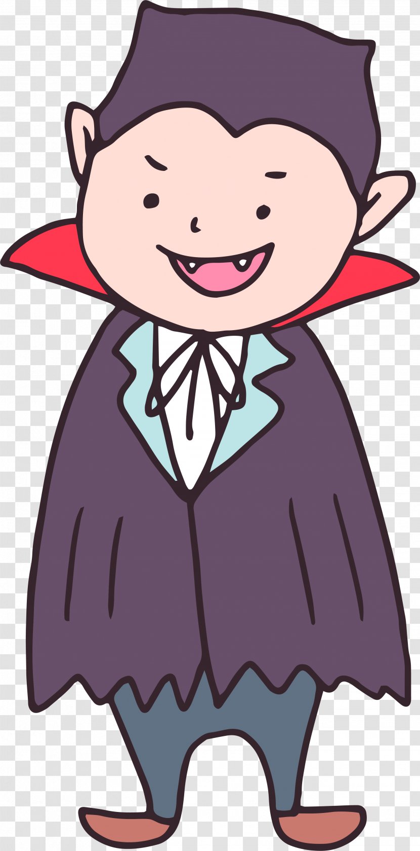 The Old Courts Clip Art - Cartoon - A Little Boy Dressed Up As Bat Transparent PNG