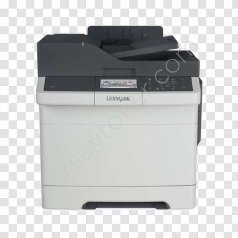 Multi-function Printer Lexmark CX410 Duplex Printing - Automatic Document Feeder Transparent PNG