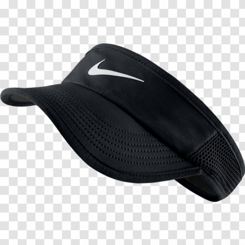 Visor Nike Swoosh Hat Golf - Black - SWOOSH Transparent PNG