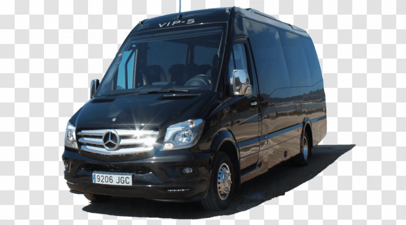 Car Mercedes-Benz Minibus Luxury Vehicle - Transport - Bus Transparent PNG